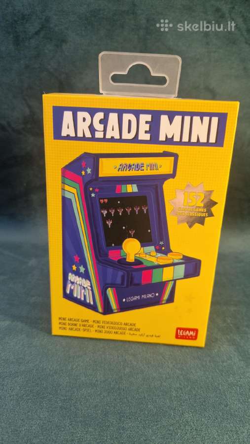 Arkadinis žaidimų aparatas Legami Mini Arcade