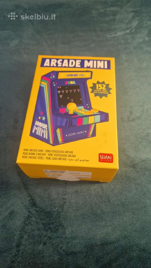 Arkadinis žaidimų aparatas Legami Mini Arcade - nuotraukos Nr. 2