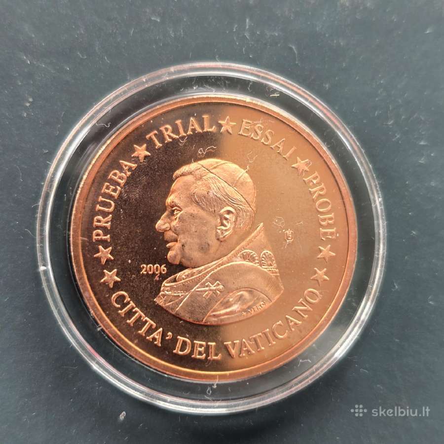 Vatikanas 2006 5 euro cents Probe