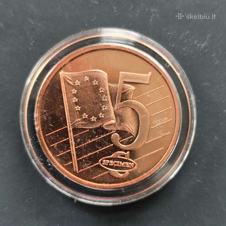 Vatikanas 2006 5 euro cents Probe - nuotraukos Nr. 2