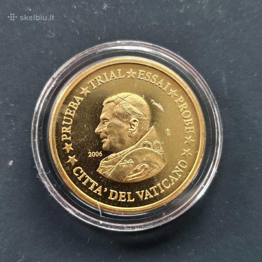 Vatikanas 2006 10 euro cents Probe