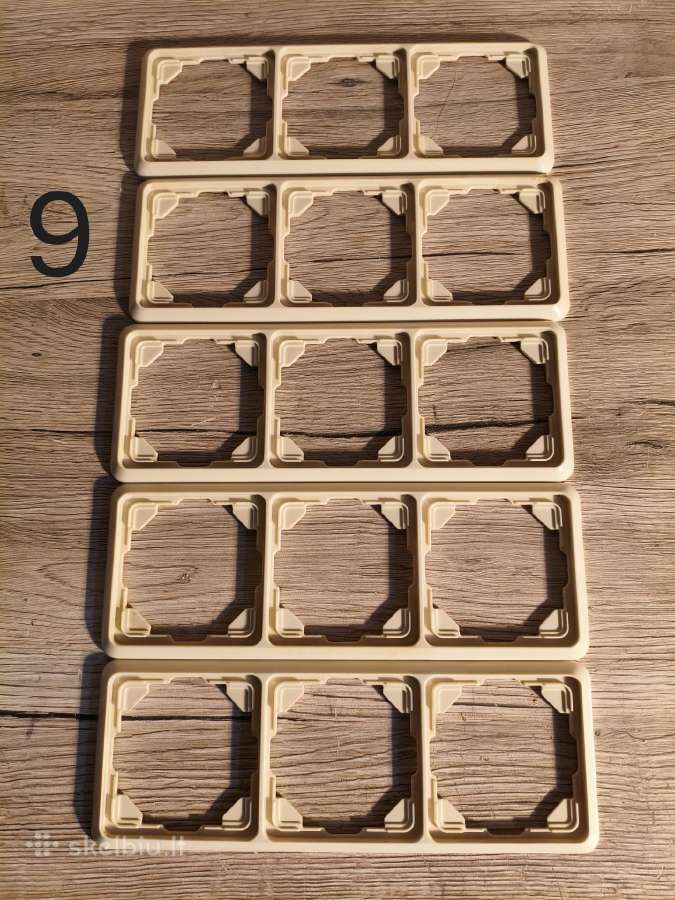 Jung rozetės, jungikliai, rėmeliai ir t.t. - nuotraukos Nr. 9