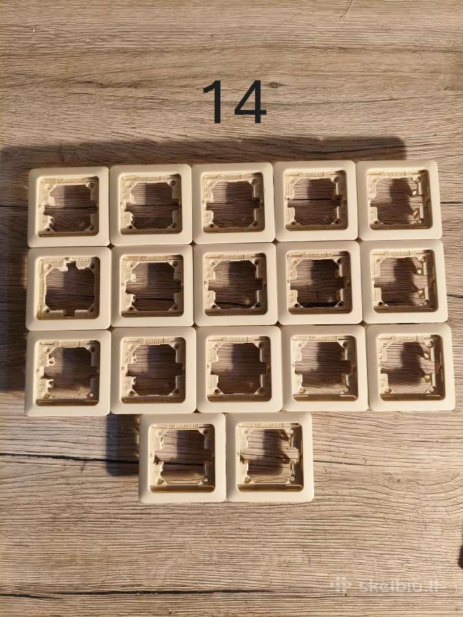 Jung rozetės, jungikliai, rėmeliai ir t.t. - nuotraukos Nr. 14