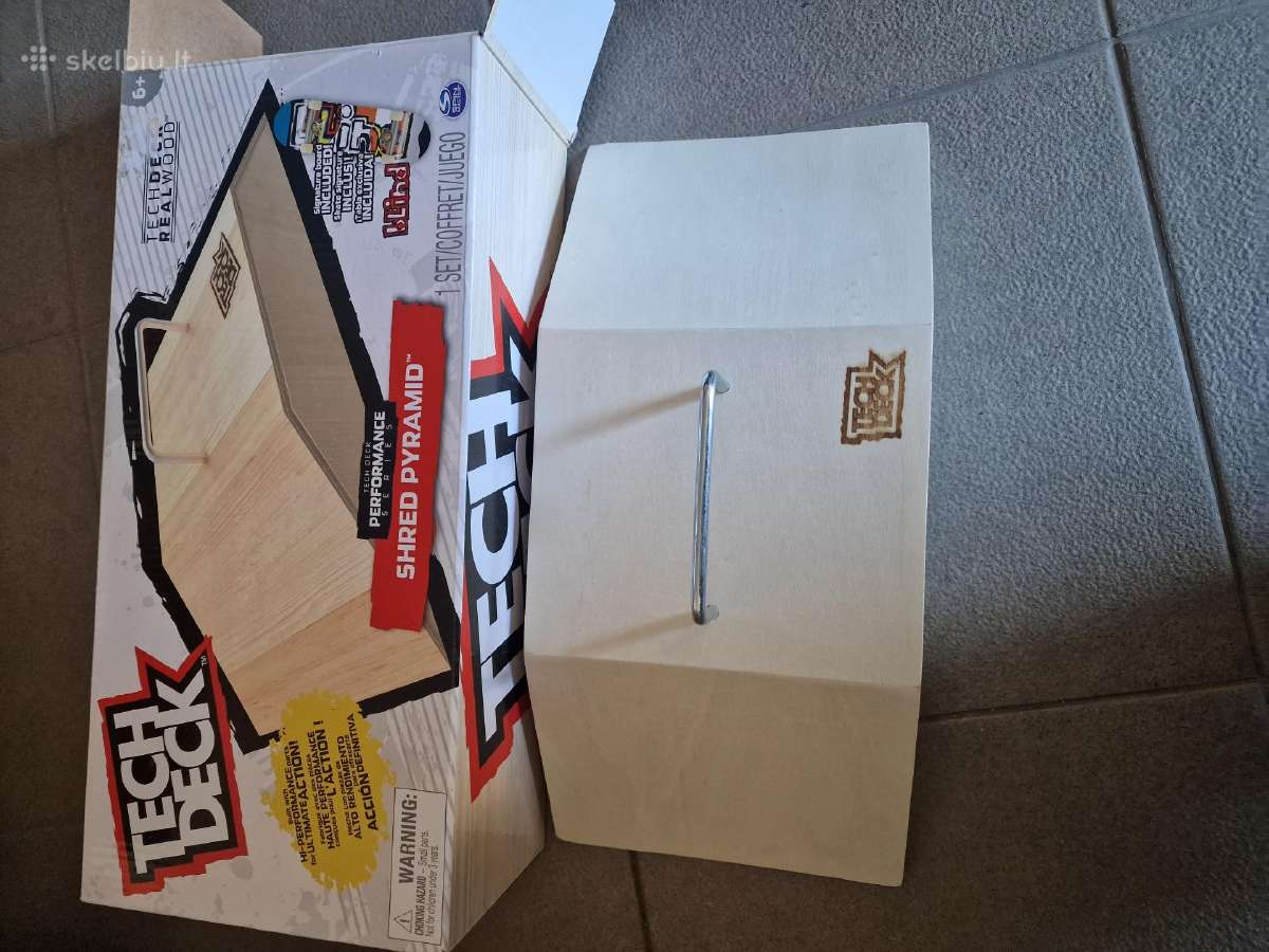 Tech dech medinė rampa