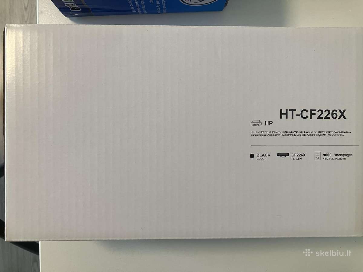 Ht-cf226x ir Or-hcf226x/crg052h kasetės