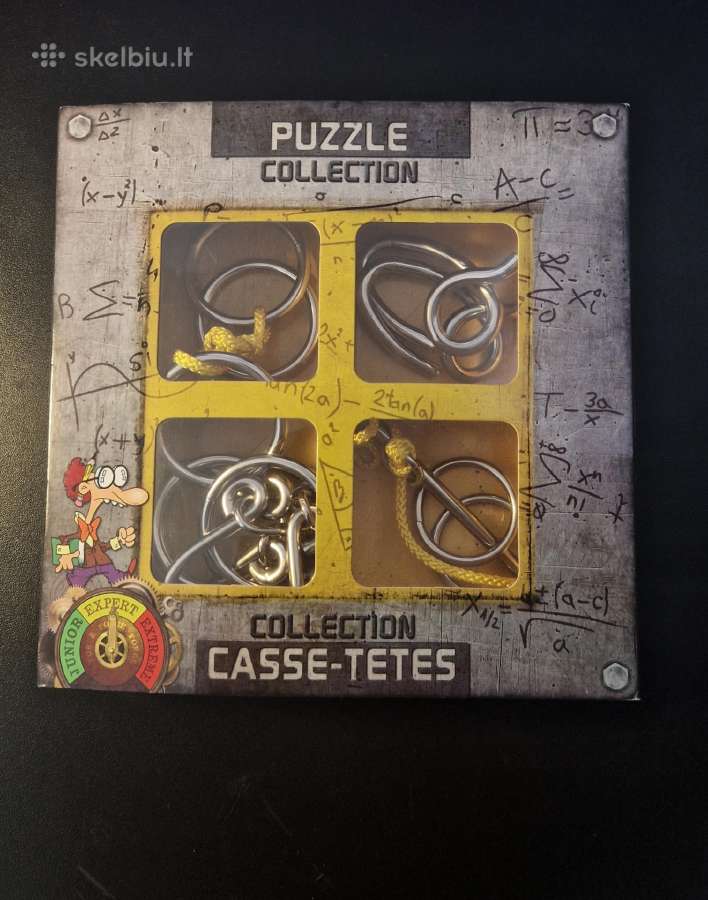 Expert Metal Puzzle Set, Eksperto Puzlė