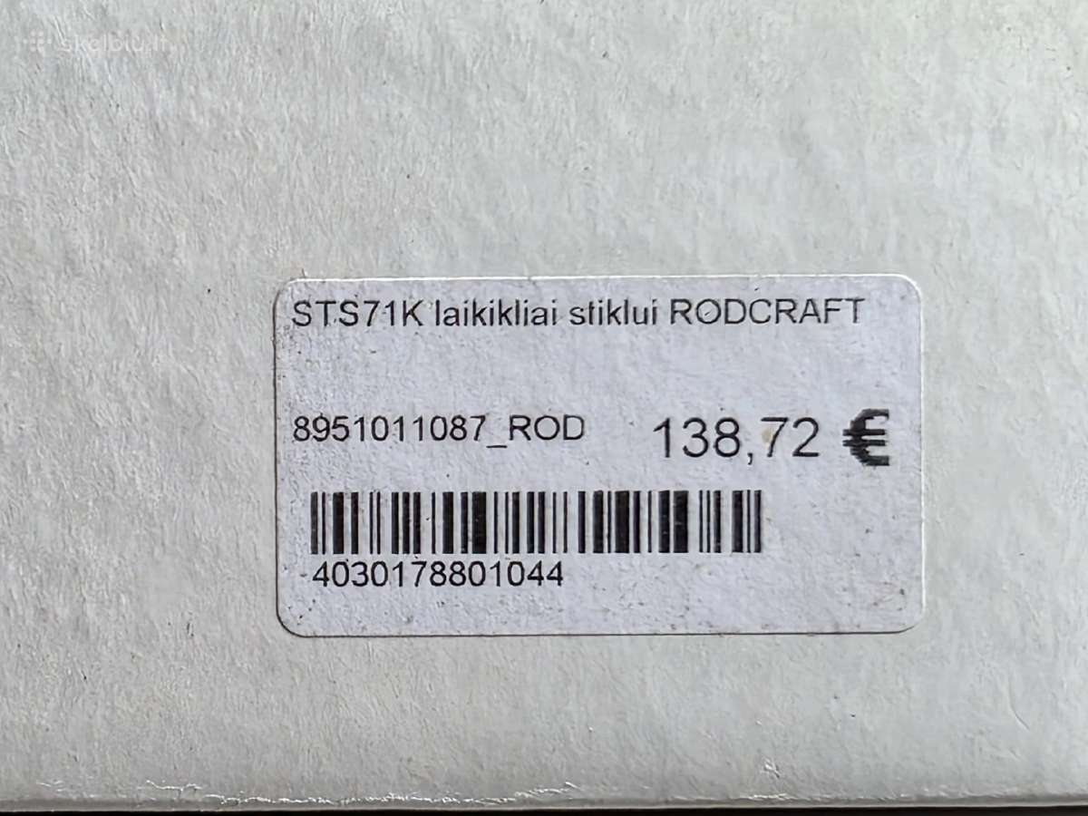 Laikikliai/rakenos stiklui ar langams nešti - nuotraukos Nr. 4