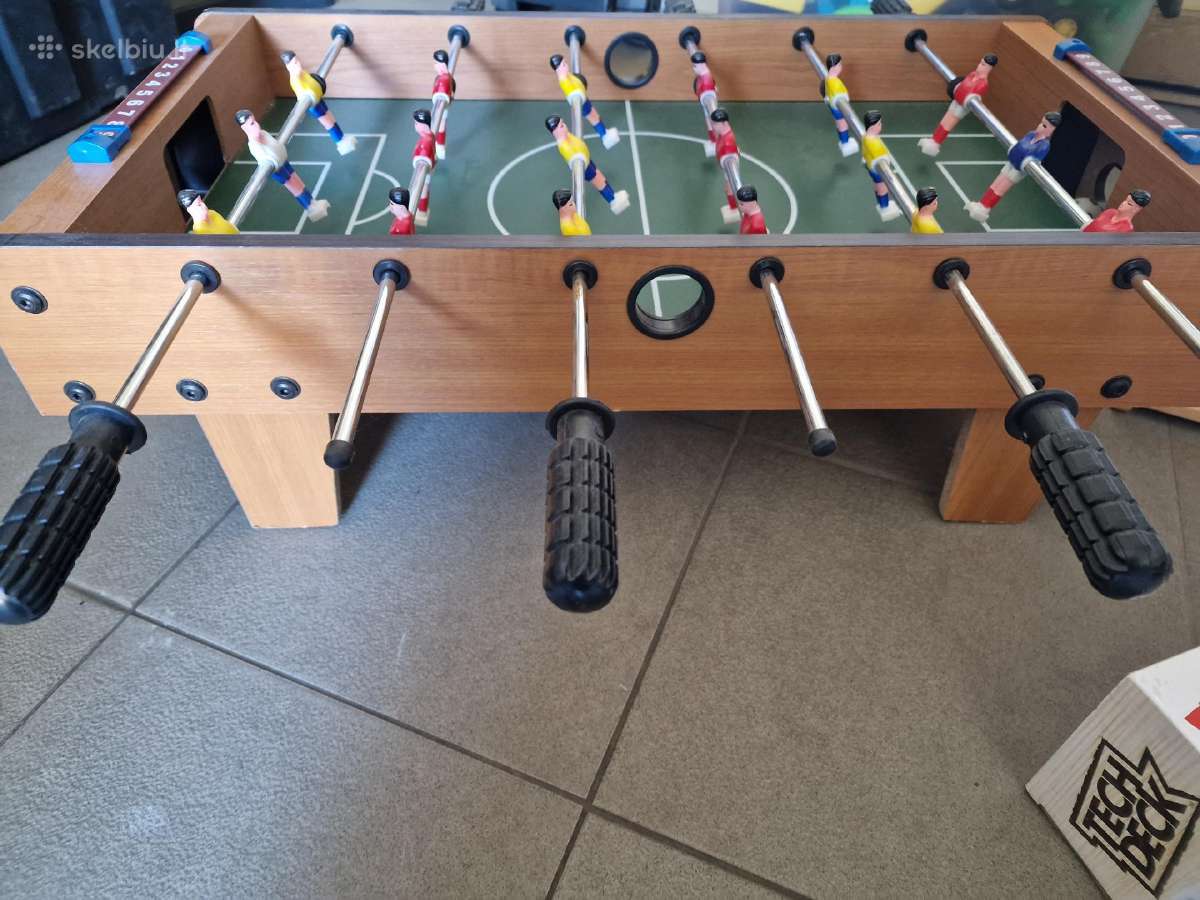 Parduodamas naudotas mini futbolo stalas - nuotraukos Nr. 2