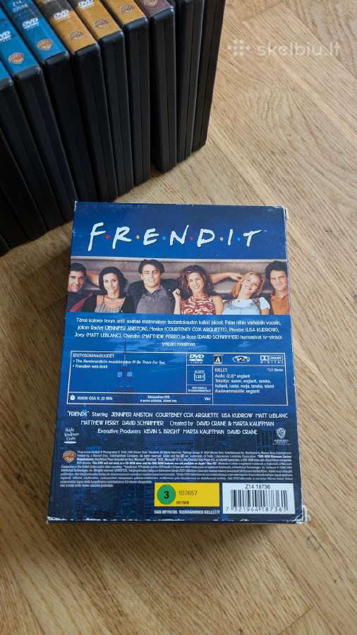 Serialas "Friends" (Dvd 10 sezonų) su Dvd grotuvu - nuotraukos Nr. 3