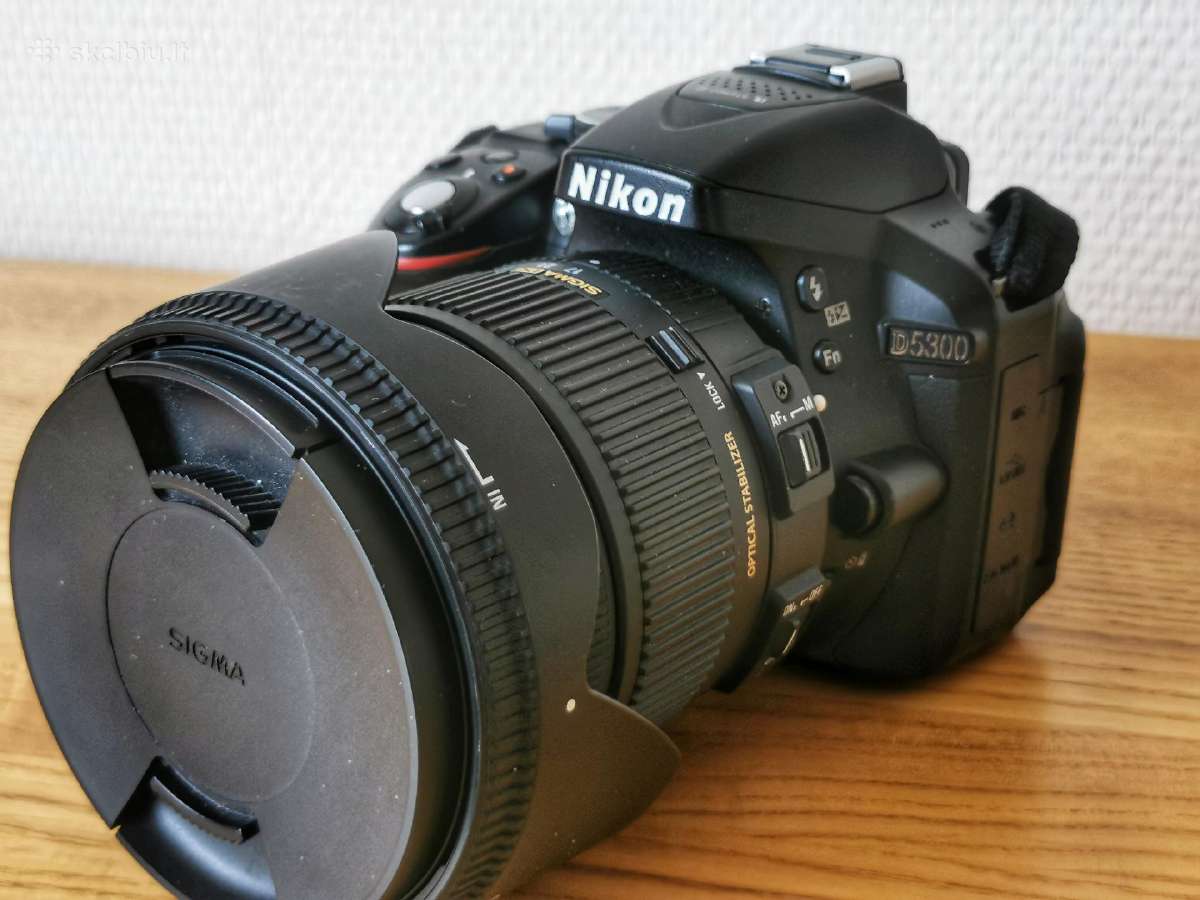 Nikon D5300+sigma 17-50 f2.8