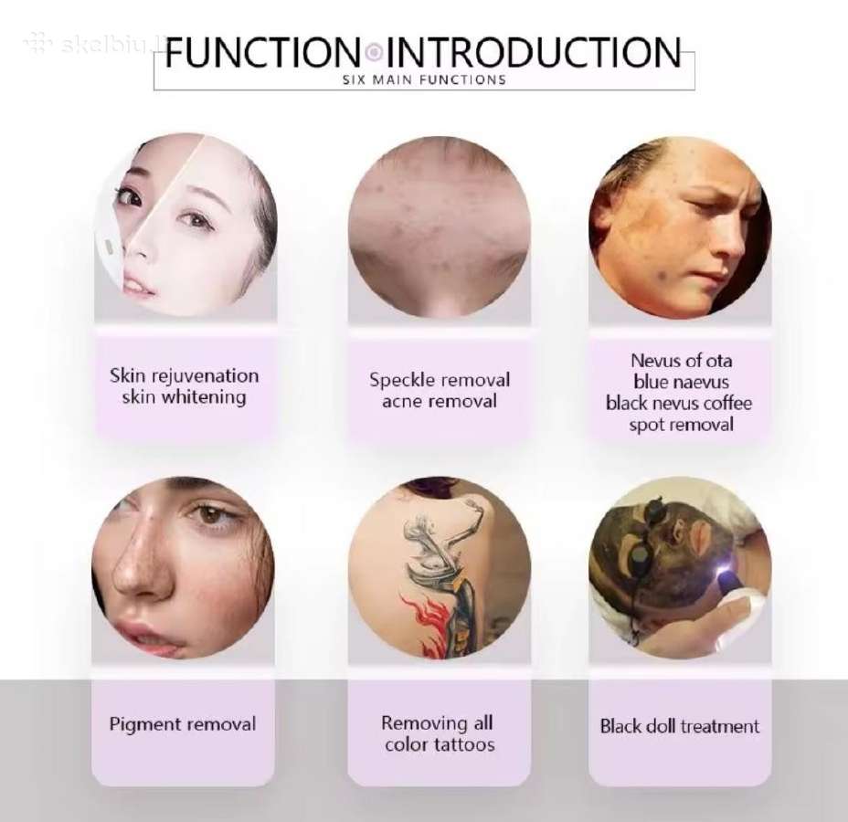 Tatuiruočių šalinimo aparatas Q-switch - nuotraukos Nr. 6