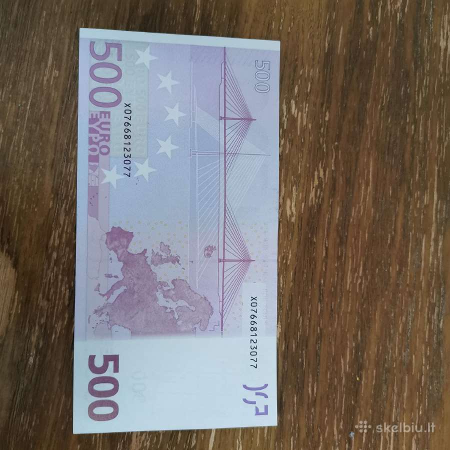 500 Eur Unc - nuotraukos Nr. 2