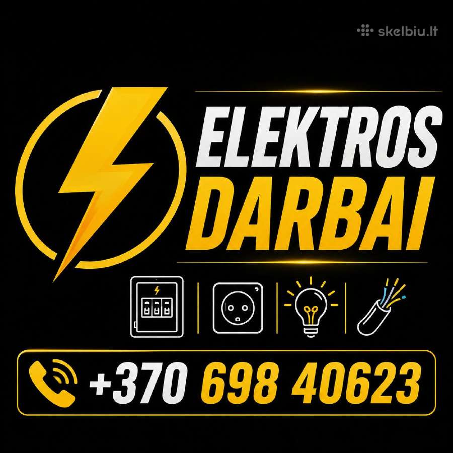 Elektrikas. Elektros darbai Panevėžio apskrityje