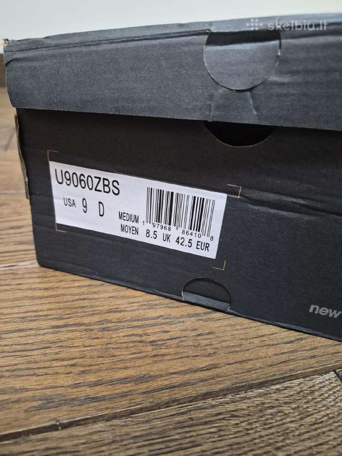 Parduodu naujus New Balance Black/white - nuotraukos Nr. 9