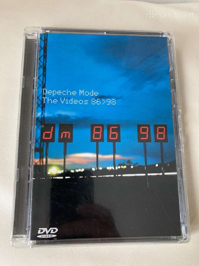 Depeche Mode įvairūs Dvd ir Blu ray (Nm būklė) - nuotraukos Nr. 28