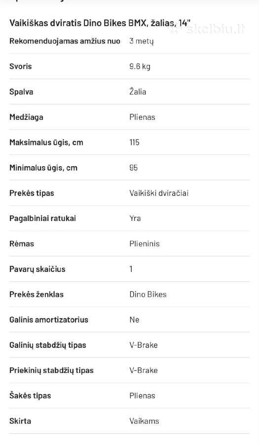 Vaikiskas dviratis - nuotraukos Nr. 4