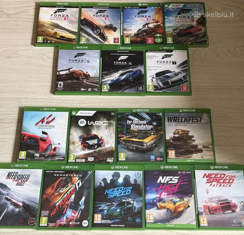 Xbox one žaidimai - nuotraukos Nr. 2
