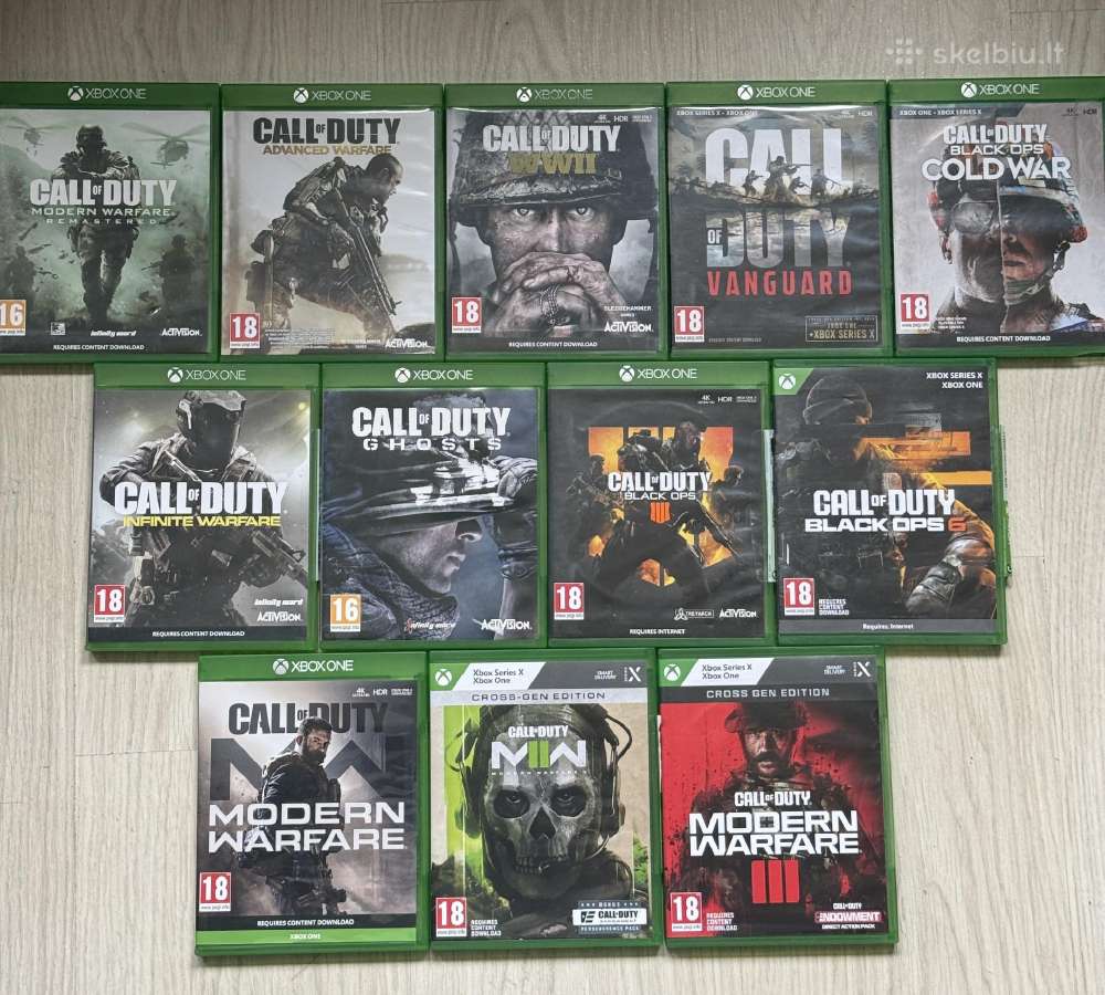 Xbox one žaidimai - nuotraukos Nr. 3