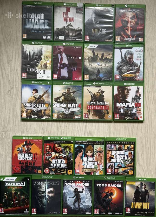 Xbox one žaidimai