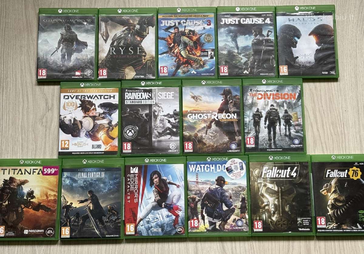 Xbox one žaidimai - nuotraukos Nr. 6