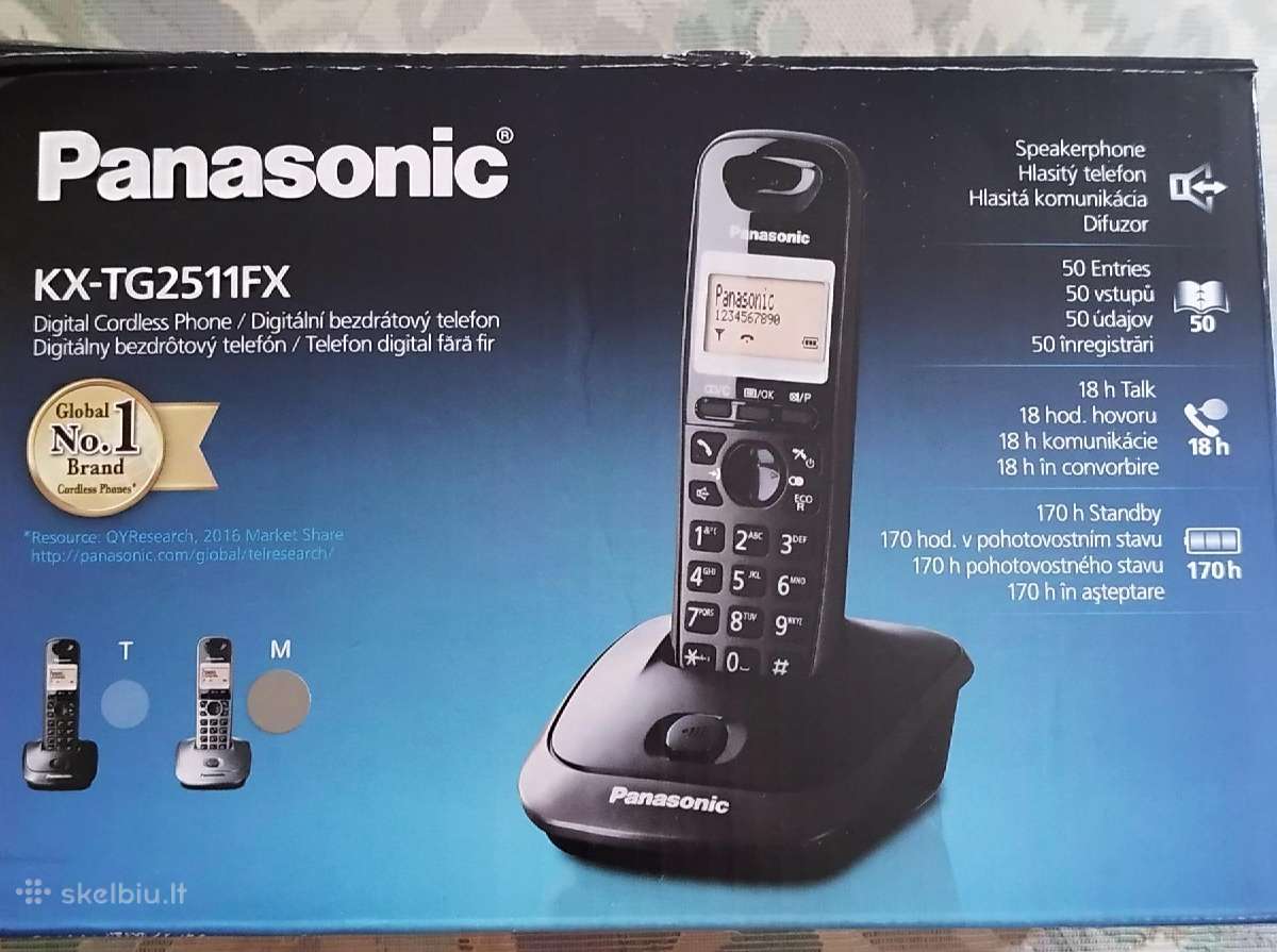 Panasonic telefonas - nuotraukos Nr. 2