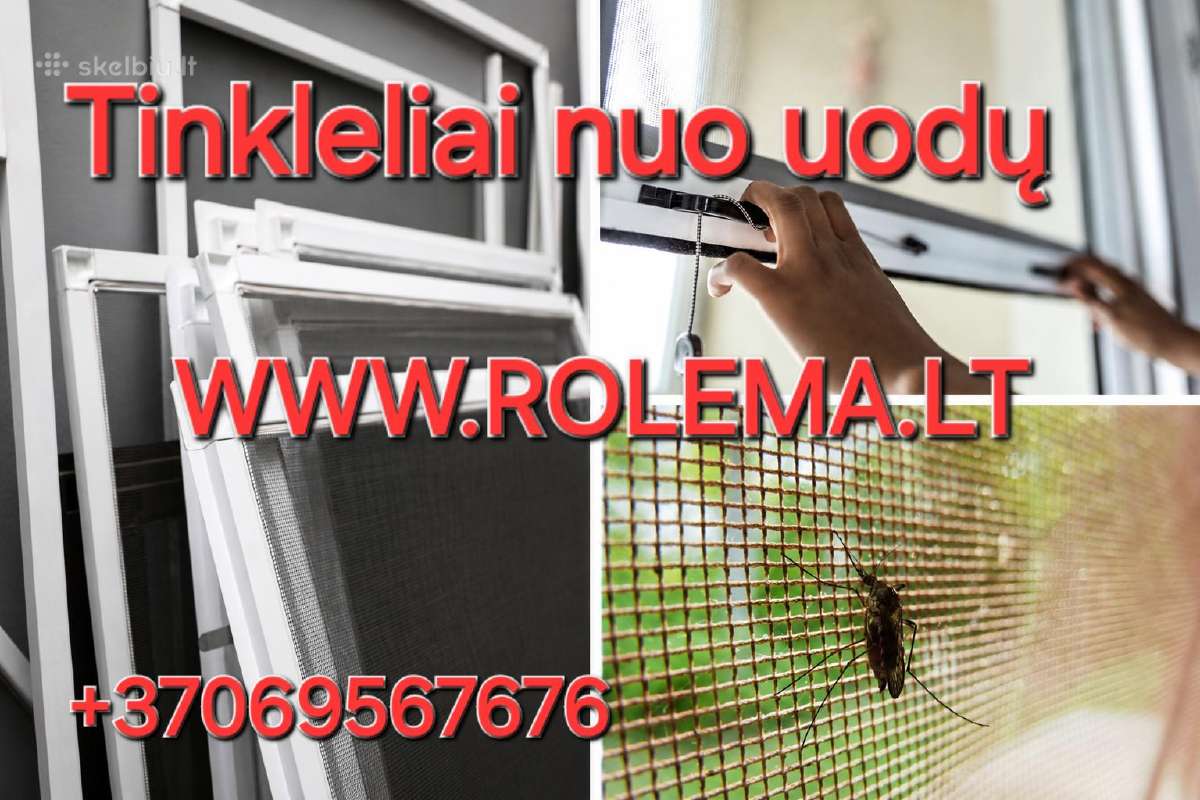 Tinkleliai nuo uodų