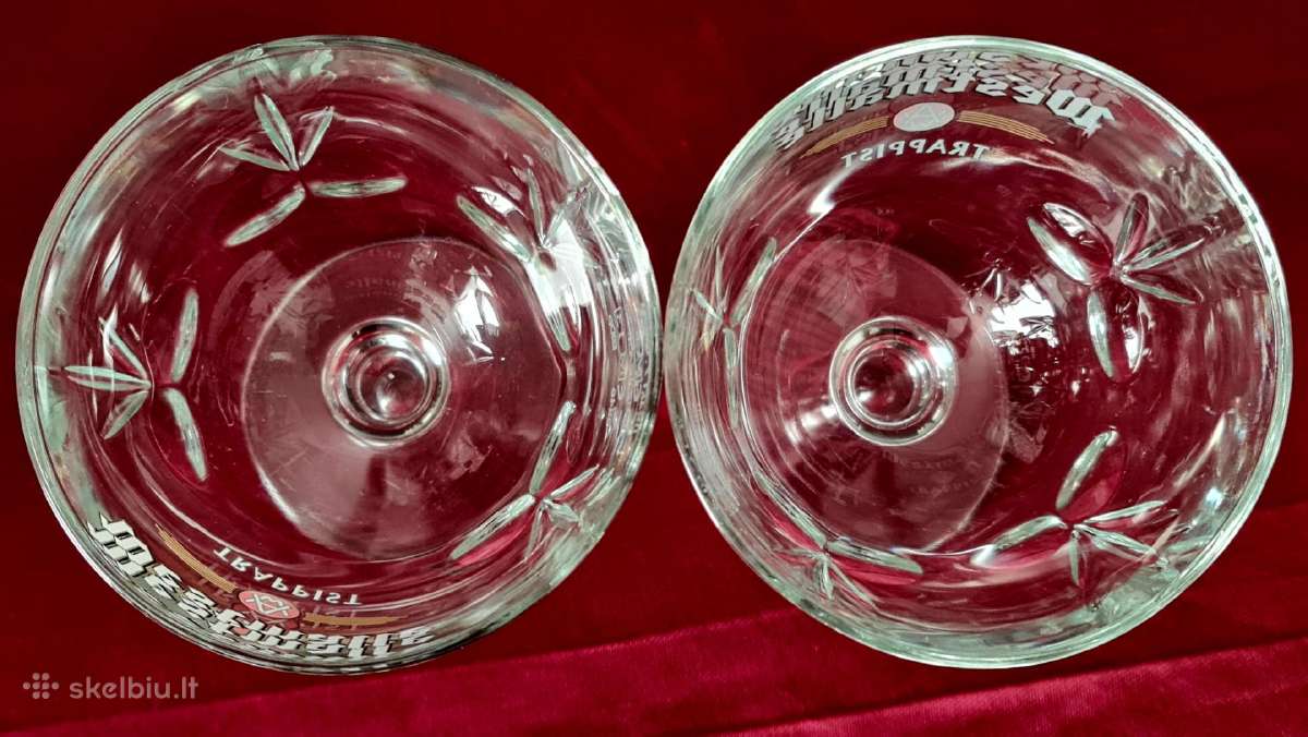 Dvi taurės Westmalle Trappist - nuotraukos Nr. 2
