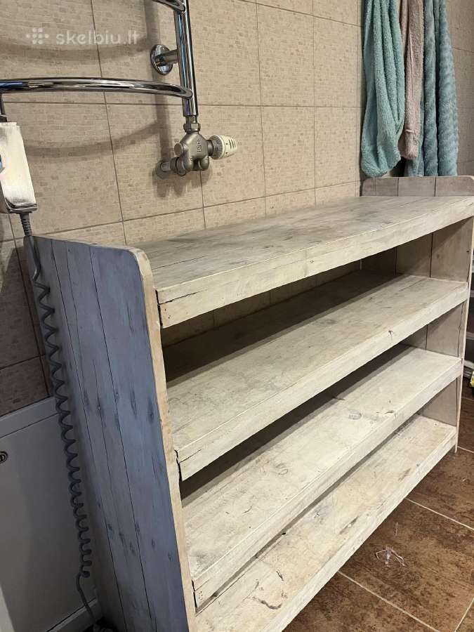 Medinė lentyna (naudota) Wooden Shelf (used)