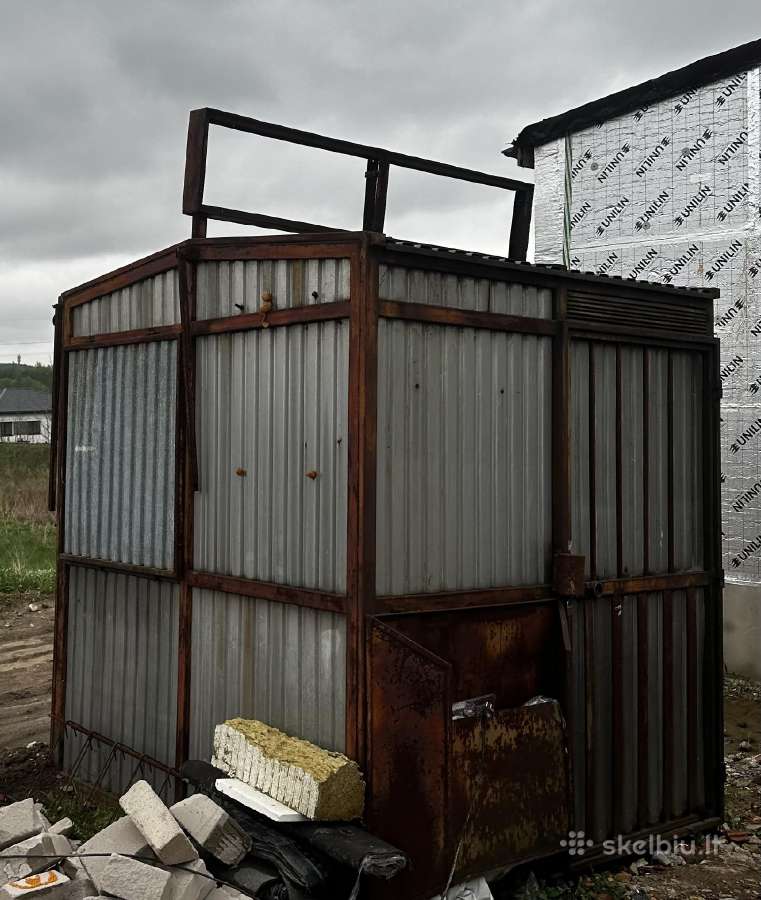 Garažas (kioskas) statyboms