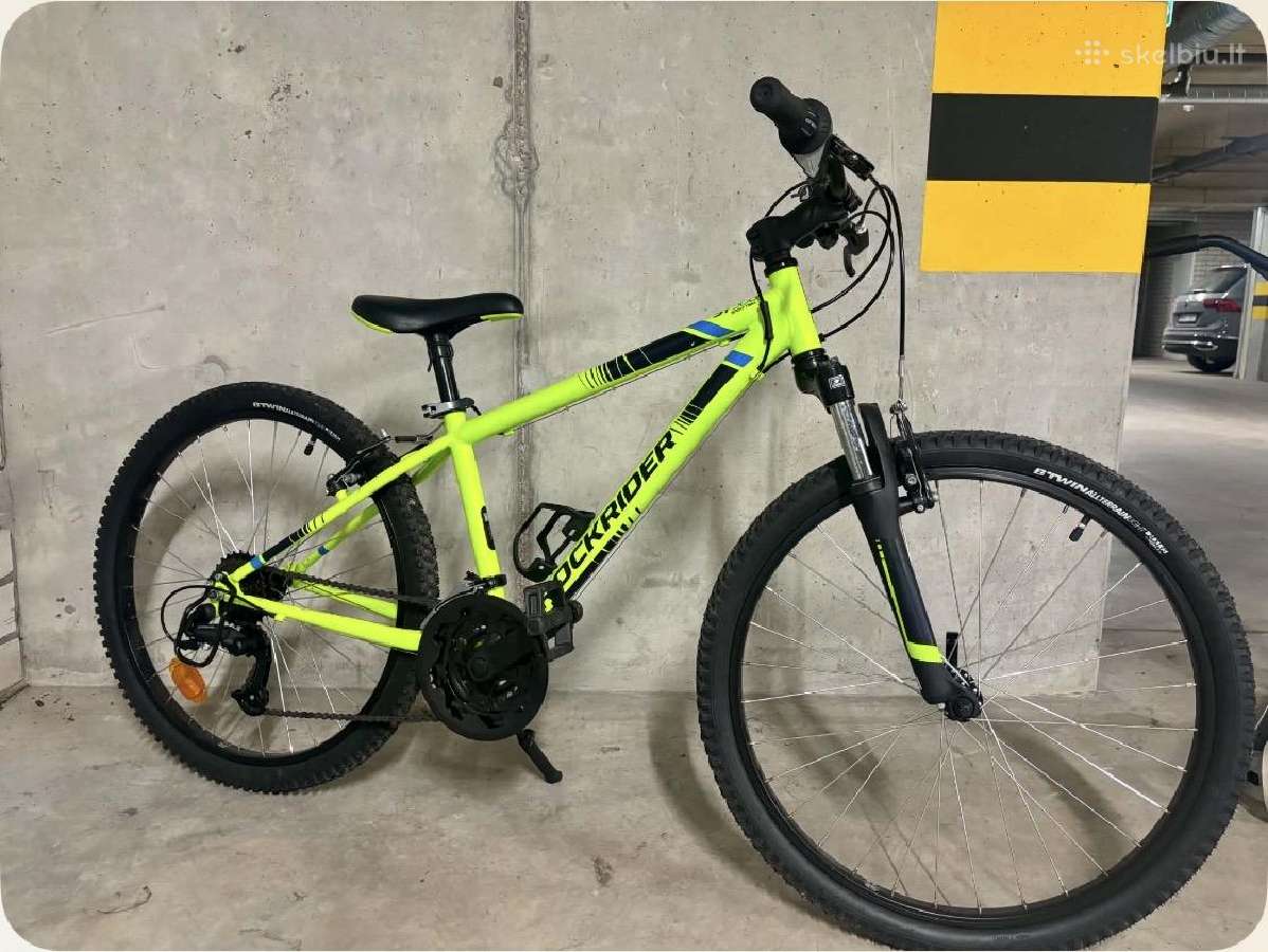 Labai geros būklė Btwin dviratis,20.šalmas dovanų