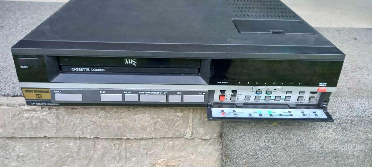 Vhs video kasečių grotuvas