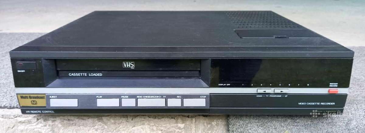 Vhs video kasečių grotuvas - nuotraukos Nr. 2