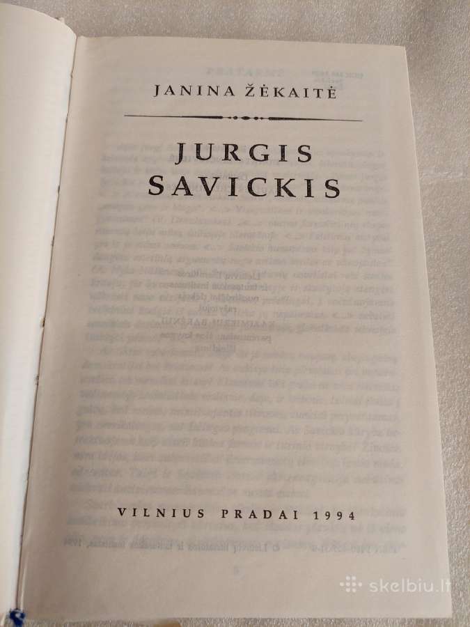 Jurgis Savickis - nuotraukos Nr. 2