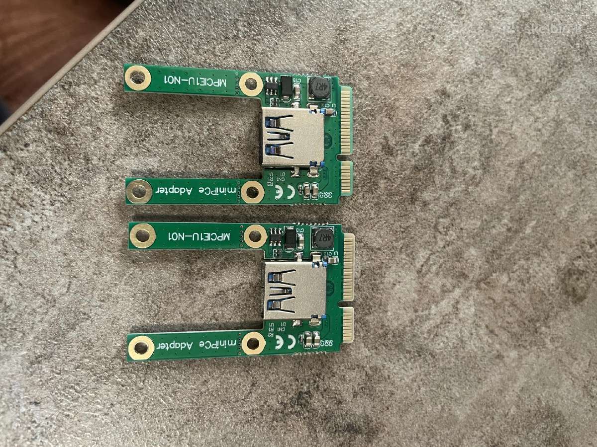 Ddr3l 4gb Sodimm RAM + Minipcie adapteriai та Sata
