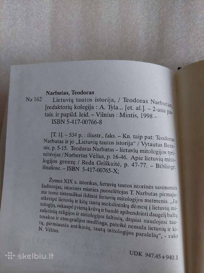 Lietuvių tautos istorija -1 - nuotraukos Nr. 3