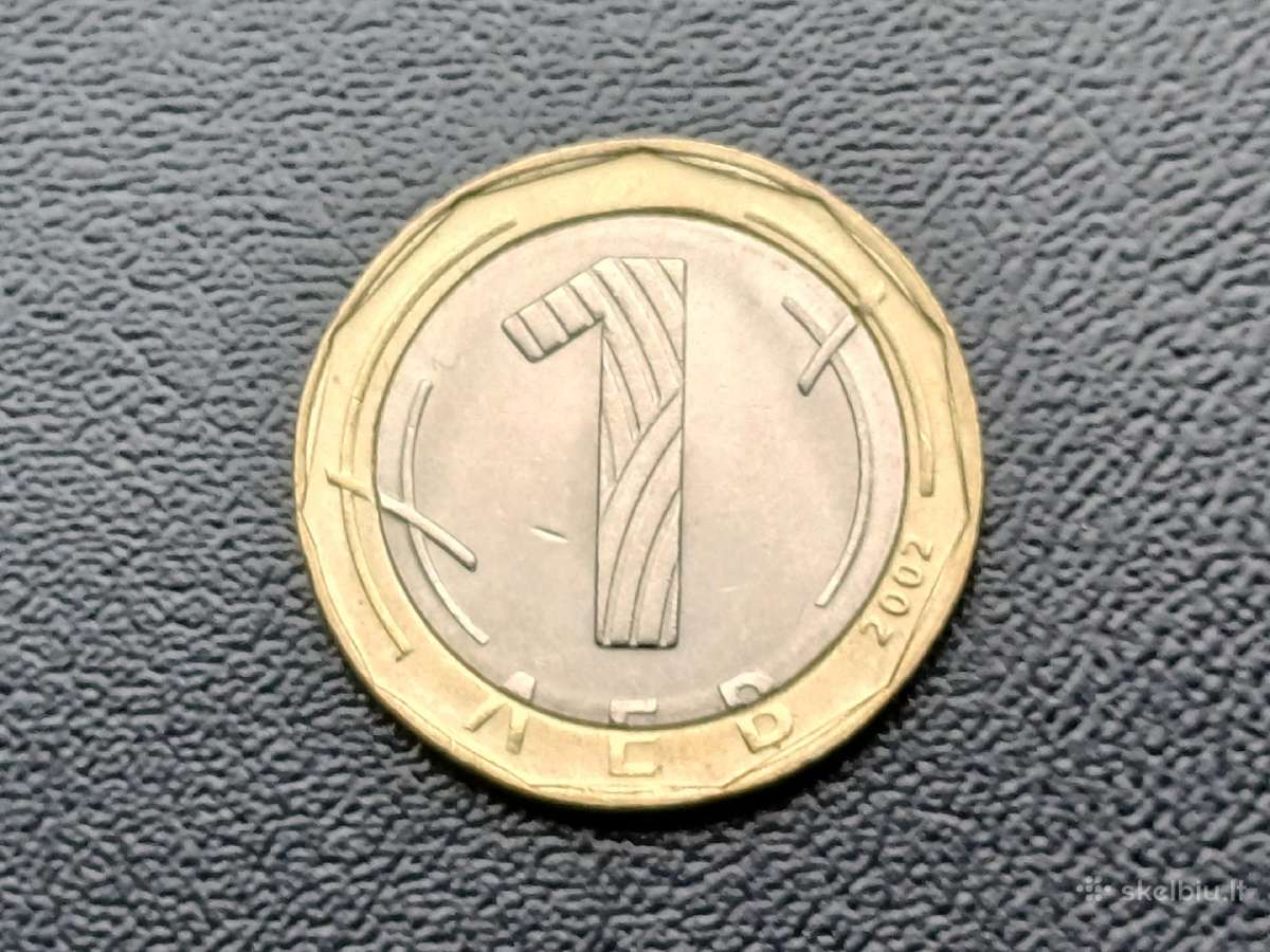 1 levas 2002m. Bulgarija - nuotraukos Nr. 2