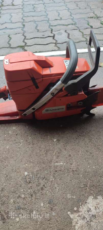Pjūklas Husqvarna originalas 395xp 5kw 550€ - nuotraukos Nr. 3