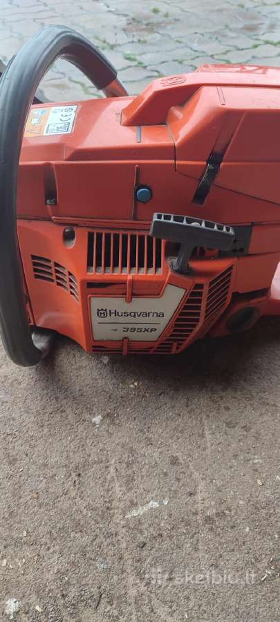 Pjūklas Husqvarna originalas 395xp 5kw 550€ - nuotraukos Nr. 4