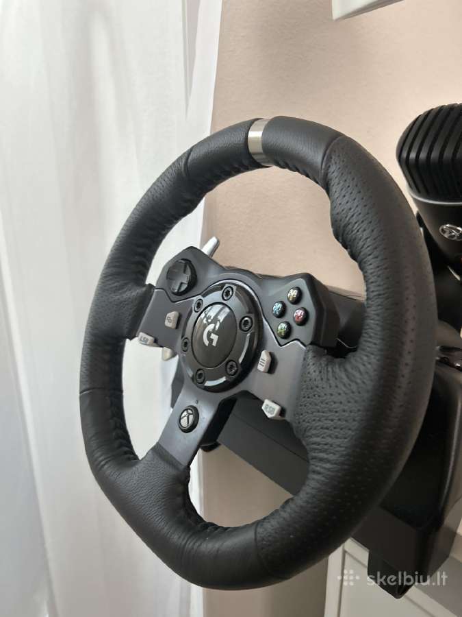 Logitech G920 Viskas veikia
