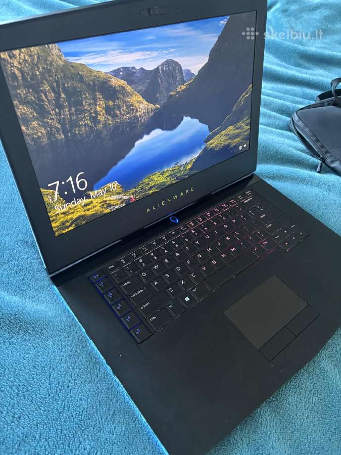 Alienware r3 15 1060 7core 7th gen. Laptopas - nuotraukos Nr. 2