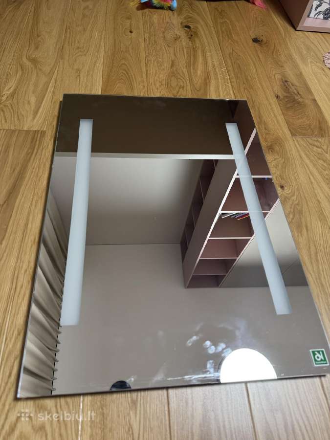 Veidrodis su LED apšvietimu Bono Dubiel Vitrum