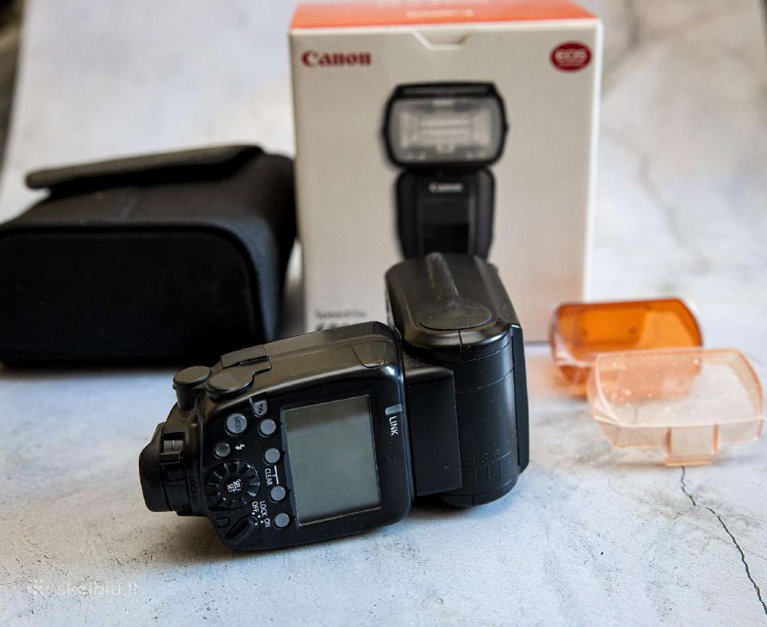 Canon Blykste 600ex II - Rt - nuotraukos Nr. 2