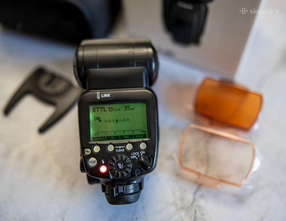 Canon Blykste 600ex II - Rt - nuotraukos Nr. 4