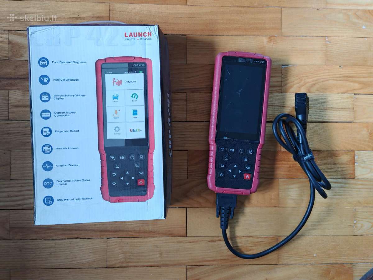 Launch Crp429c profesionali diagnostika