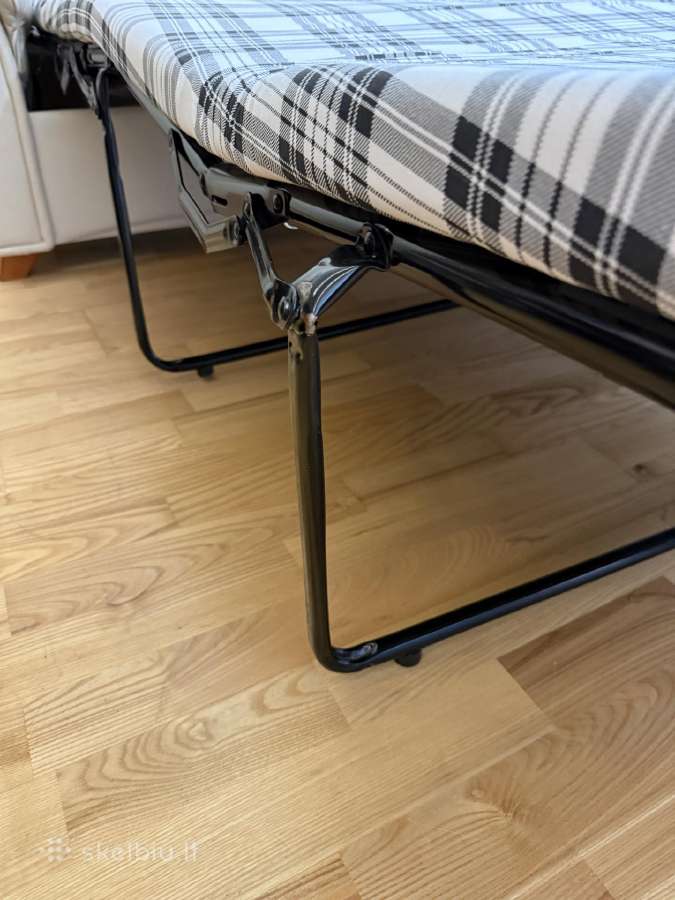Odinė sofa lova - nuotraukos Nr. 3