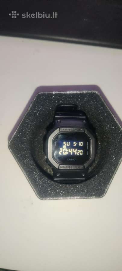 Casio Gshock Dw-5600bb-1 - nuotraukos Nr. 2