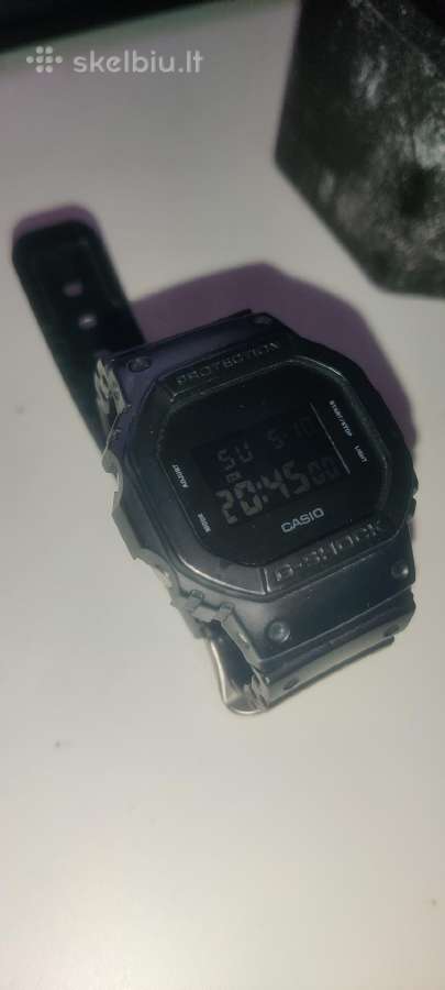 Casio Gshock Dw-5600bb-1 - nuotraukos Nr. 3