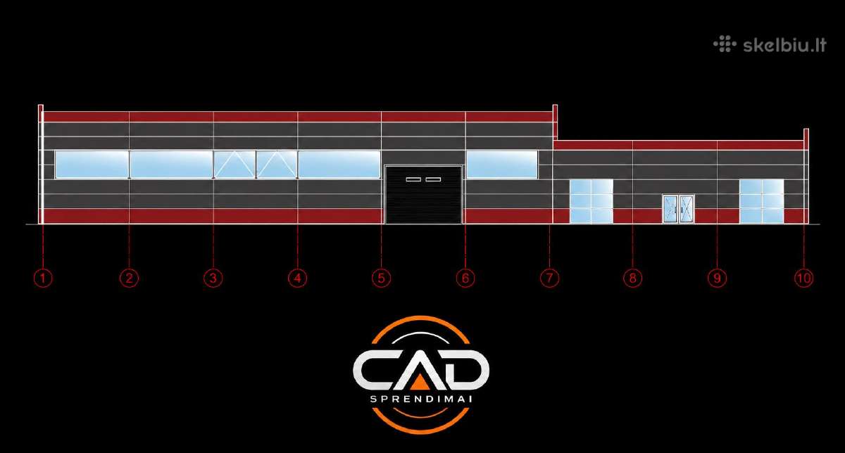 Autocad brėžinių braižymas / perbraižymas - nuotraukos Nr. 5