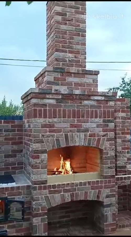 Židiniai, koklinės krosnys ir barbekiu kompleksai. - nuotraukos Nr. 33