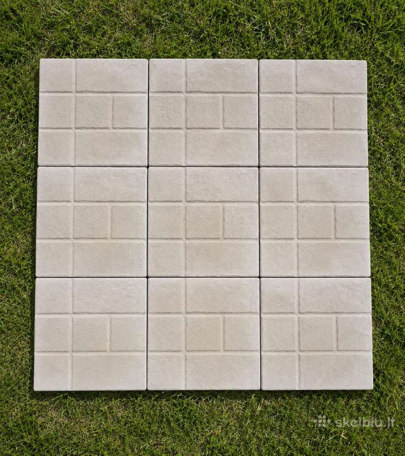 Betoninės trinkelės, lauko plytelės., Klaipėdos r. - nuotraukos Nr. 3